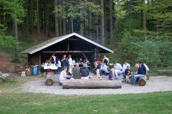 Naturfreundehaus Teutoburg – Lagerfeuer