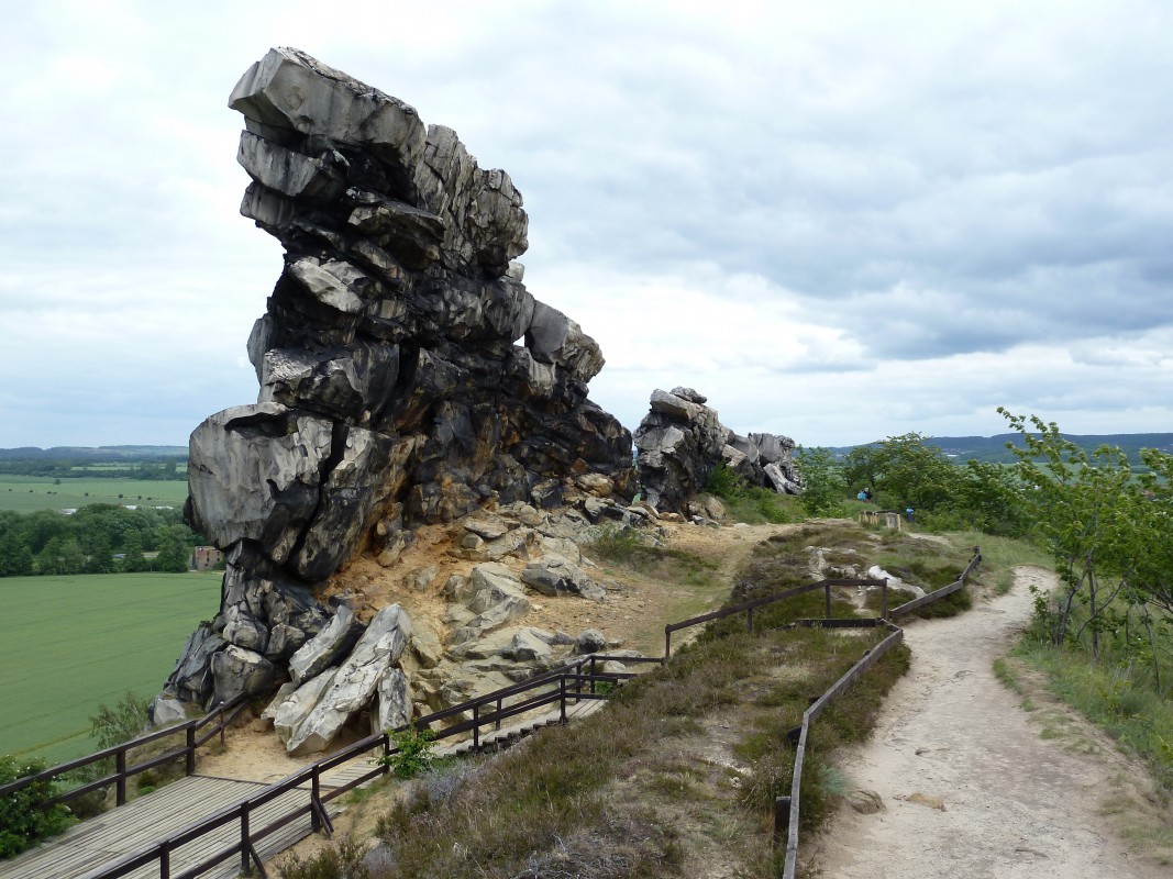 Teufelsmauerstieg, Harz, Familienwandern